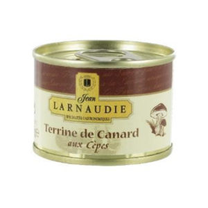 Ententerrine mit Steinpilzen von Jean Larnaudie