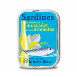 la belle iloise - Sardinen mit Weißwein und Aromen