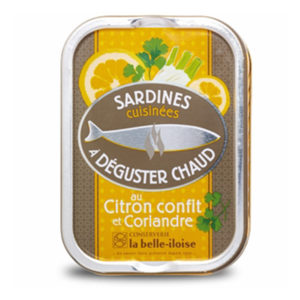 la belle iloise - Heiße Sardinen mit Zitronen und Koriander