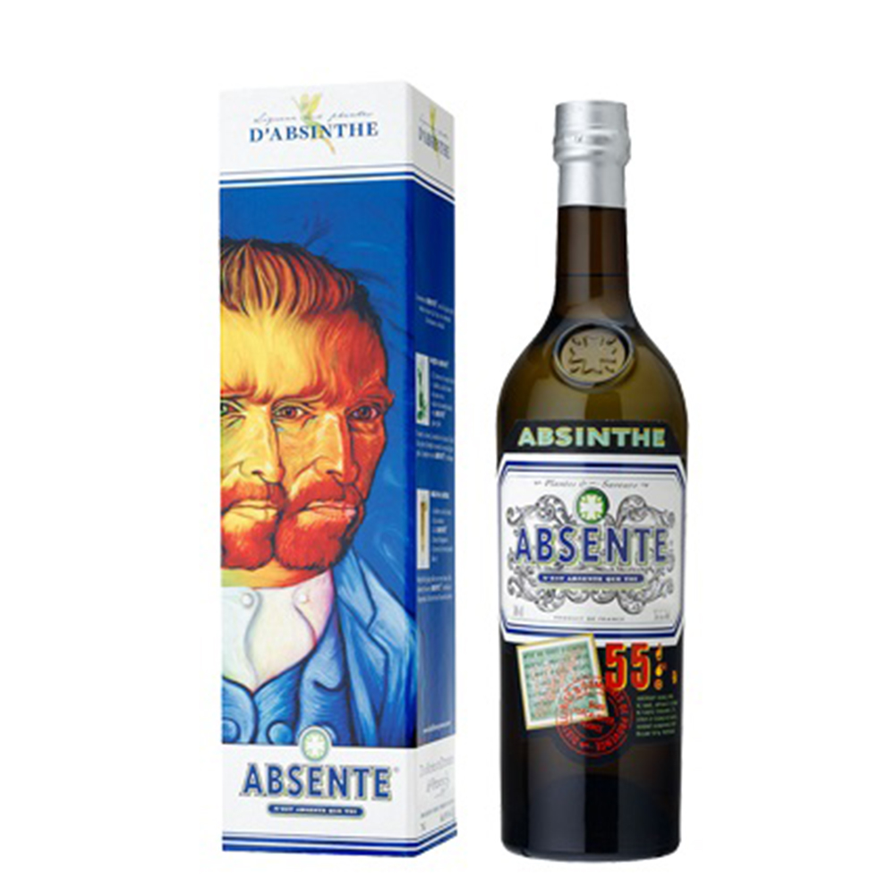 Mehrfach preisgekrönt in Frankreich: der Absinthe Absente 55