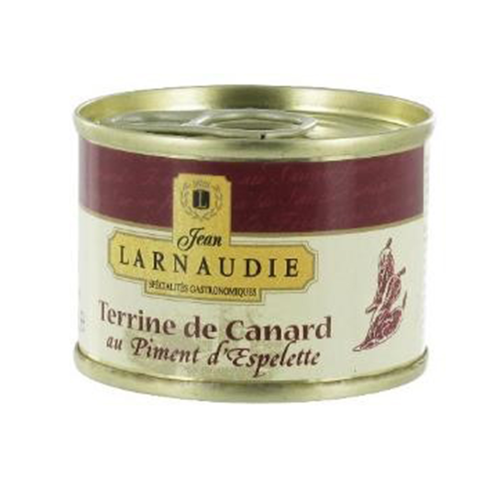 Ententerrine mit Piment d’espelette von Jean Larnaudie