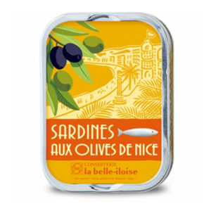 la belle iloise - Sardinen mit Nizza-Oliven